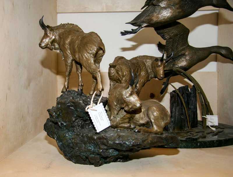 Bronze casting by artist William
