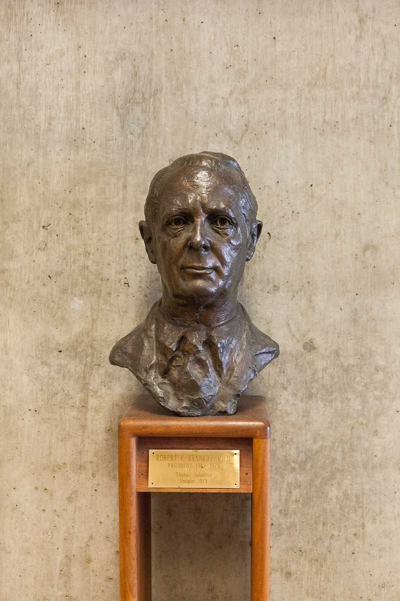 Bust of President Robert E. Kenn